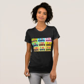 Kenya Travel Souvenir Pop Art Collection T-Shirt (Vorne ganz)