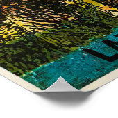 Kenya Vintage Travel Poster (Ecke)