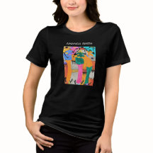 Kenya Watercolor African Art Vibrany Joy Dance