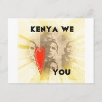 Kenya Wir Liebe Sie liebenswürdig perspektivisches