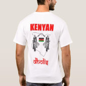 Kenyan Dholis T-Shirt (Rückseite)