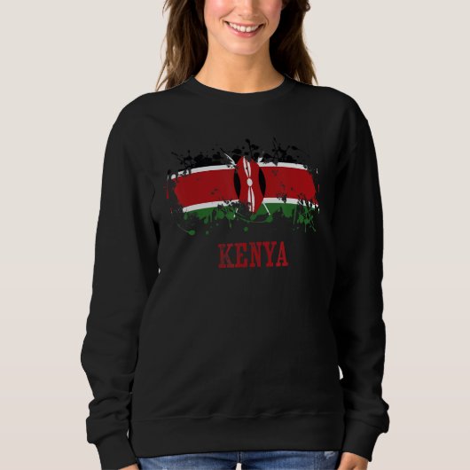 Kenyan enthusiasts for Kenya and Kenya Sweatshirt (Vorderseite)