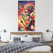 Kenyan Fairy Leinwanddruck (Insitu (Schlafzimmer))