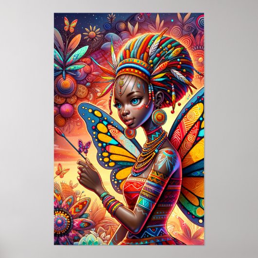 Kenyan Fairy Poster (Vorne)