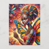 Kenyan Fairy Postkarte (Vorderseite)