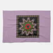 Kenyan Flag Colors Art Print/Graphic Handtuch (Horizontal)