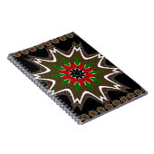 Kenyan Flag Colors Art Print/Graphic Notizblock (Rechte Seite)