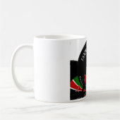 Kenyan Flag Inspiriert Jambo Willkommensdesign Art Kaffeetasse (Links)
