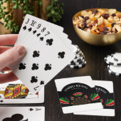 Kenyan Flag Inspiriert Jambo Willkommensdesign Art Spielkarten (In Situ)