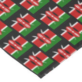 Kenyan Flag & Kenya Esstisch Dekoration Afrika Tischdecke (Schrägansicht)