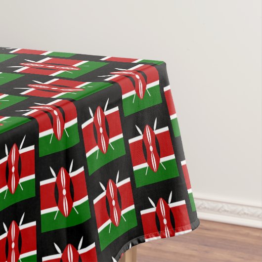 Kenyan Flag & Kenya Esstisch Dekoration Afrika Tischdecke (Beispiel)