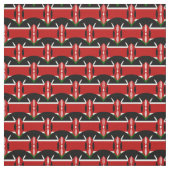 Kenyan Flag & Kenya Trendy Fabric /mode Stoff (Muster)