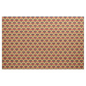 Kenyan Flag & Red Heart Modefabrik /Kenia Stoff (Fat Quarter (45,7 x 55,9 cm))