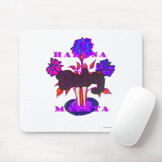 Kenyan Heart Art: Ich Liebe Kenya Mousepad (Mit Mouse)