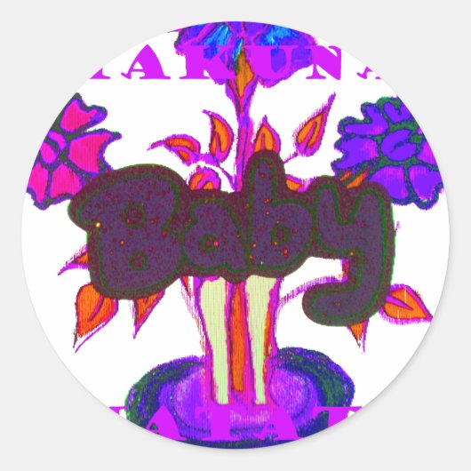 Kenyan Heart Art: Ich Liebe Kenya Runder Aufkleber (Vorderseite)