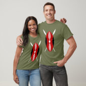 Kenyan Maasai Schild T-Shirt (Unisex)