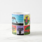 Kenyan scherzt Kunst-Tasse Kaffeetasse (Mittel)