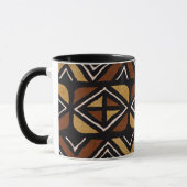 Kenyan-Schlamm-Stoff-Muster #2 Tasse (Links)