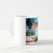 Kenyan Tapestes: Wildlife, Culture & Coastal Beach Kaffeetasse (Vorderseite Links)