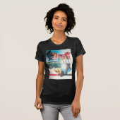 Kenyan Tapestes: Wildlife, Culture & Coastal Beach T-Shirt (Vorne ganz)