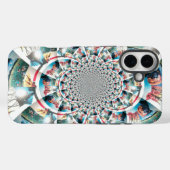 Kenyan Tapestry Kaleidoskop Art Print Case-Mate iPhone Hülle (Rückseite (Horizontal))