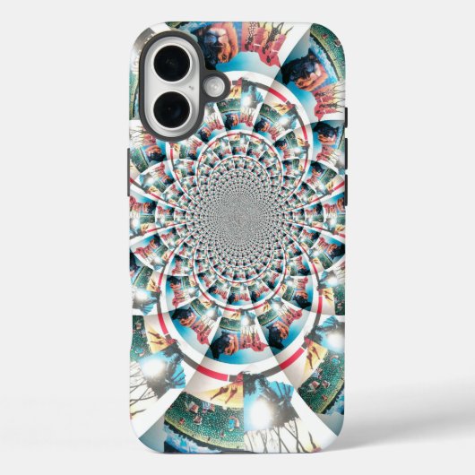 Kenyan Tapestry Kaleidoskop Art Print Case-Mate iPhone Hülle (Rückseite)