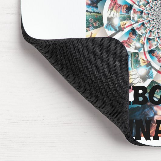 Kenyan Tapestry Kaleidoskop Art Print Mousepad (Ecke)