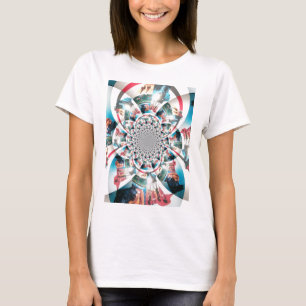 Kenyan Tapestry Kaleidoskop Art Print T-Shirt