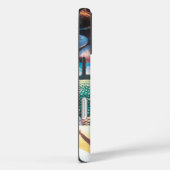 Kenyan Tapesty: Wildnis, Kultur, Küstenhütte Case-Mate iPhone Hülle (Rückseite / Rechts)