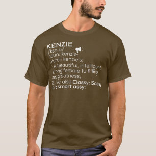 Kenzie Name Kenzie Definition Kenzie weibliche Bez T-Shirt