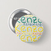 Kenzo Button (Vorne & Hinten)