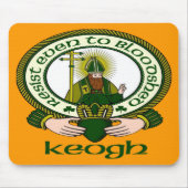 Keogh Clan-Motto-Mausunterlage Mousepad (Vorne)