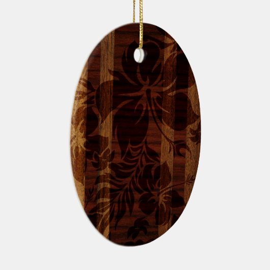 Keokea Beach Imitate Holzbrett Keramikornament (Rechts)