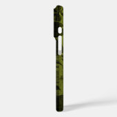 Keokea Beach Imitate Holzsurfboard in Grün Case-Mate iPhone Hülle (Rückseite / Links)