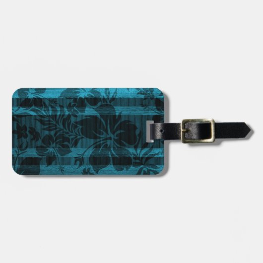 Keokea Strand-Imitat-hölzerne Gepäckanhänger (Vorderseite horizontal)