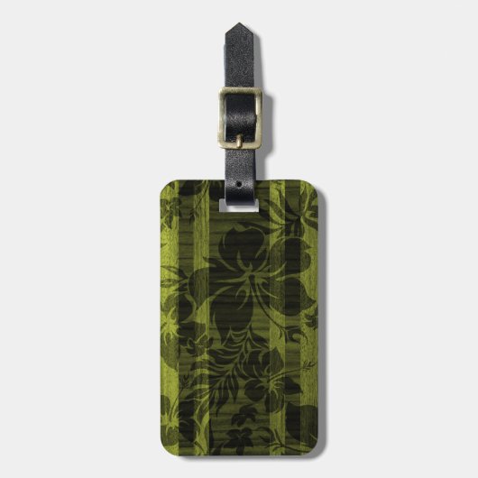 Keokea Strand-Imitat-hölzerne Gepäckanhänger (Vorderseite vertikal)