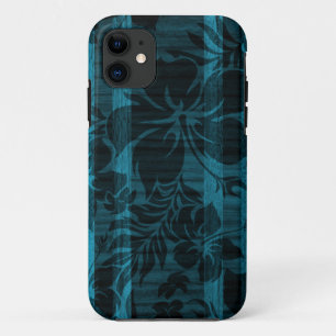 Keokea Strand-Imitat-hölzernes Surfbrett iPhone 5 Case-Mate iPhone Hülle