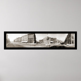 Keokuk, IA Foto 1907 Poster