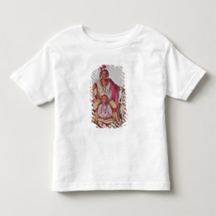 Keokuk oder "wachsamer Fox", Leiter des Sauks Kleinkind T-shirt