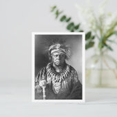 Keokuk ~ Sauk Chief 1847 Postkarte (Stehend Vorderseite)