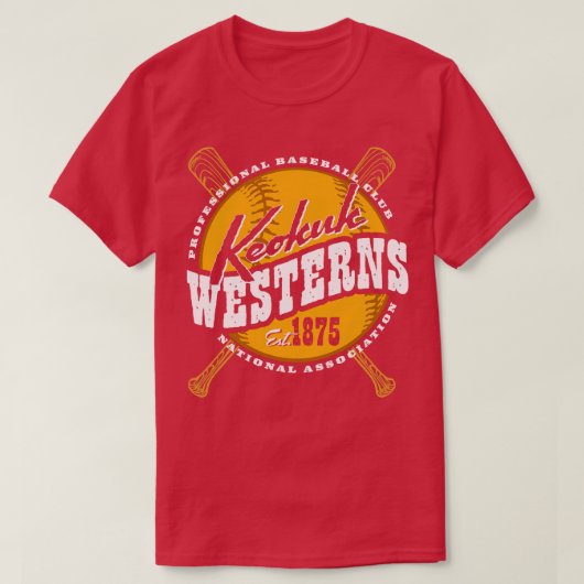 Keokuk Westerns T-Shirt (Design vorne)