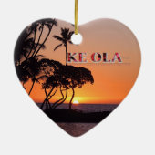 KEola-Verzierung Keramikornament (Hinten)