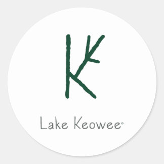 Keowee Runder Aufkleber