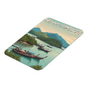 Kep-Archipel Kambodscha Magnet (Linke Seite)