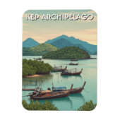 Kep Archipelago Cambodia Magnet (Vertikal)