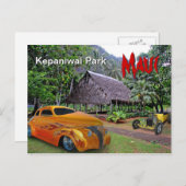 Kepaniwai Park Maui Postkarte (Vorne/Hinten)