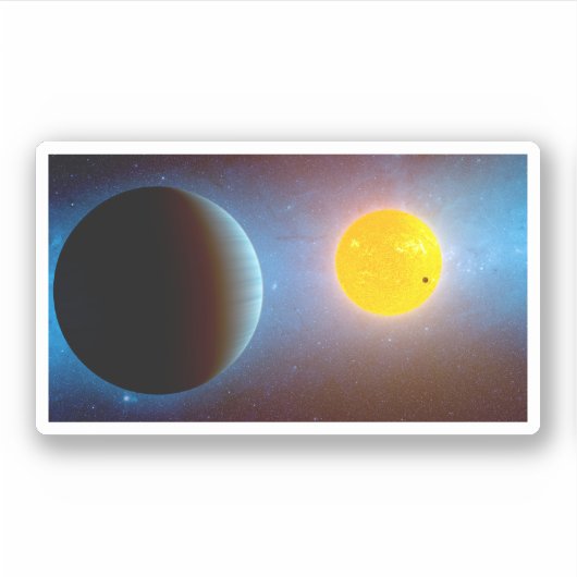 Kepler-10 Star System. Aufkleber (Vorderseite)