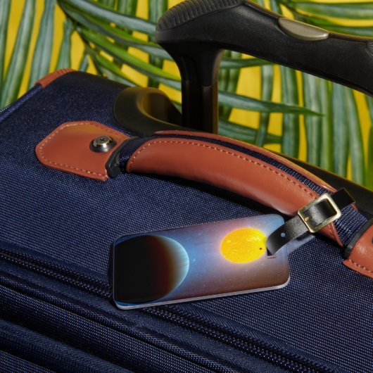 Kepler-10 Star System. Gepäckanhänger (Vorderseite Insitu 3)