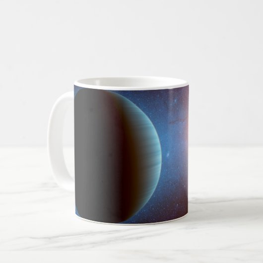 Kepler-10 Star System. Kaffeetasse (Vorderseite Links)