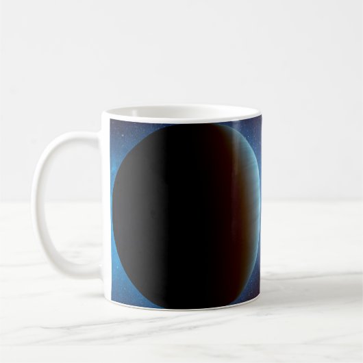 Kepler-10 Star System. Kaffeetasse (Links)